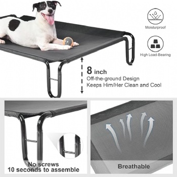 Elevated Outdoor Dog Bed
